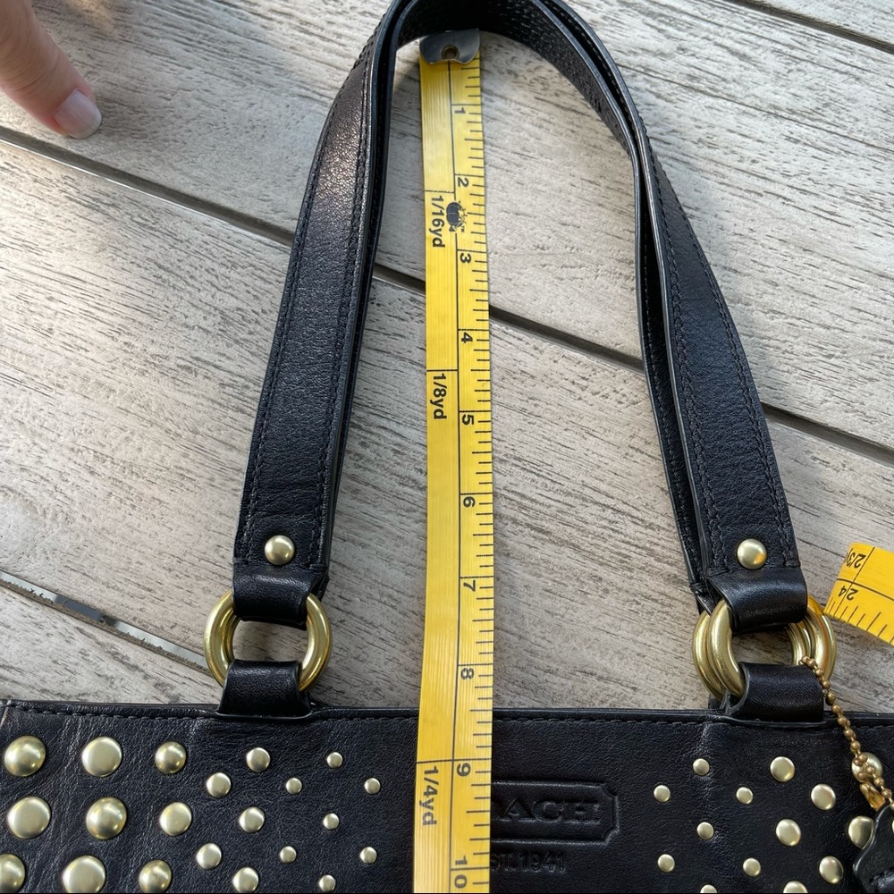 Coach Leather Hobo Shoulder Bag - Picture 13 of 14